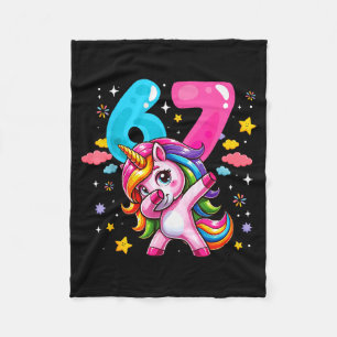 67 Meme Eenhoorn Voor Meisjes Zes Zeven Meme Brain Fleece Deken
