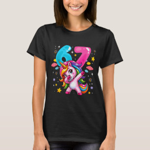 67 Meme Eenhoorn Voor Meisjes Zes Zeven Meme Brain T-shirt