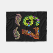 67 Meme Funny Gen Alpha Six Seven Hands Gesture Br Fleece Deken (Voorkant (Horizontaal))