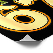 67 Meme Funny Halloween Numbers Six Seven Men Wome Poster (Hoek)