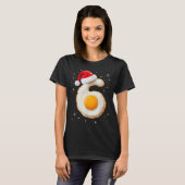 67 Meme Funny Number 6 Egg Bacon Matching Christma T-shirt (Voorkant volledig)