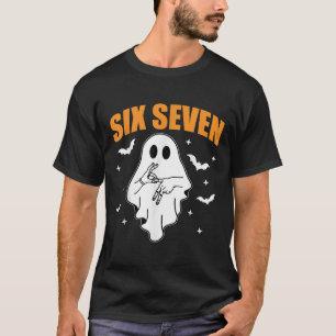67 Meme Grappige Geest Halloween Geheugen 6 7 Zes T-shirt