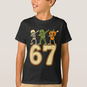 67 Meme Grappige Halloween-nummers Zes Zeven Manne T-shirt