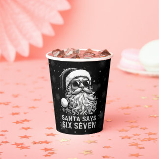 67 Meme Grappige Kerstman Zegt Zes Zeven Kerstmis Papieren Bekers