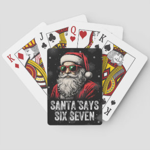 67 Meme Grappige Kerstman Zegt Zes Zeven Kerstmis Pokerkaarten