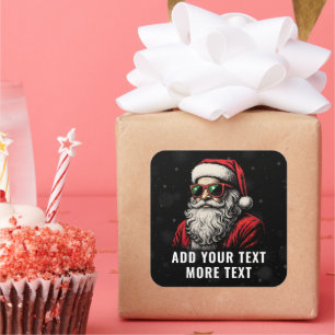 67 Meme Grappige Kerstman Zegt Zes Zeven Kerstmis Vierkante Sticker