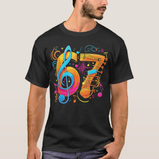 67 Meme Grappige Muzieknotities Si Seven meisje vi T-shirt
