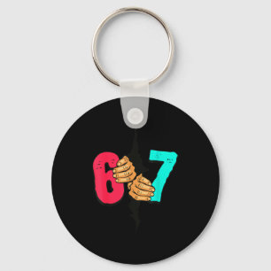 67 Meme Grappige Zes Zeven Gen Alpha Sla JXmas 6 7 Sleutelhanger