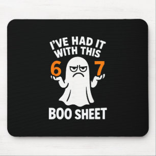 67 Meme Halloween Kostuum 6 7 Grappige Boo Sheet Z Muismat
