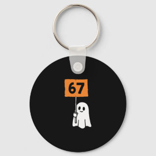 67 Meme humor 6-7 Grappig Zes Zeven Halloween Sleutelhanger
