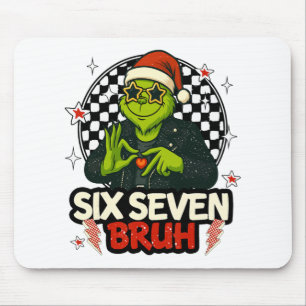 67 Meme Humor 6-7 Grappig Zes Zeven Kerstmis Muismat