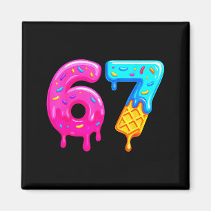 67 Meme Ijs Drip Grappig Zes Zeven Gen Alpha S Magneet