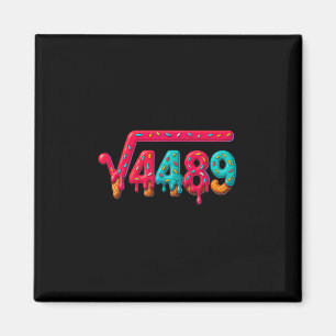 67 Meme Ijs Drip Vierkantswortel 4489 Gen Alpha  Magneet