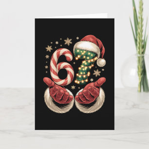 67 Meme Kerst Grappig 6 7 Gen Alpha Sla Jargon Ker Kaart