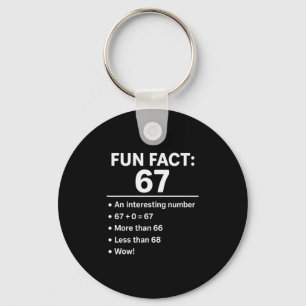 67 Meme Leuk Feit - Six Seven Gen Alpha Z Grappig  Sleutelhanger