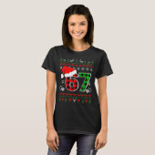 67 Meme Noël Six Sept Xmas Sweat Ugly Hommes (Devant entier)