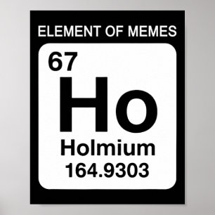 67 Meme Numéro Élément du Tableau Périodique des M