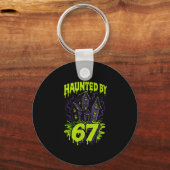 67 Meme Parents Halloween Costume Brain Rot 6-7 Si Sleutelhanger (Voorkant)