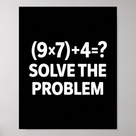 67 Meme Pemdas Elementary Math Teacher  Poster (Voorkant)