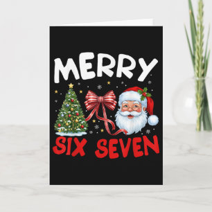 67 Meme Prettige Zes Zeven Kerstman Coquette Grapp Kaart