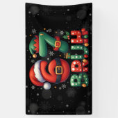 67 Meme Six Seven Bruh Funny Christmas 6 7 Spandoek (Verticaal)