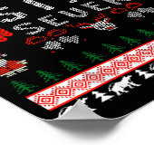 67 Meme Six Seven Christmas Ugly Sweater For Kids  Poster (Hoek)