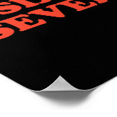 67 Meme Six Seven  Poster (Hoek)