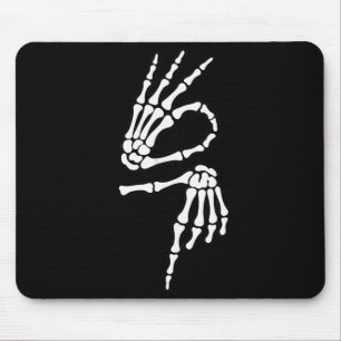 67 Meme Skelet Hand 6 7 Halloween Zes Zeven Muismat