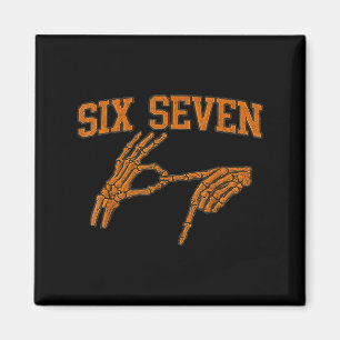 67 Meme Skelet Hand Halloween Behekst 6 7 Zes Ze Magneet