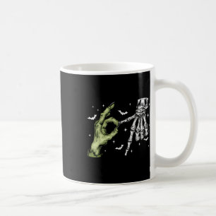67 Meme Skelet Zombie Hand 6 7 Halloween Zes Zeven Koffiemok