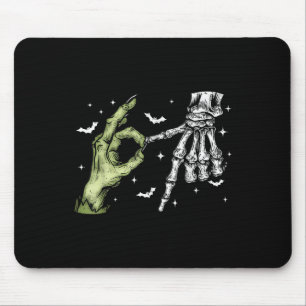 67 Meme Skelet Zombie Hand 6 7 Halloween Zes Zeven Muismat