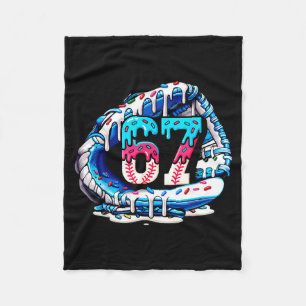 67 Meme Slang Honkbalhandschoen Drip Ijs Zes Zeven Fleece Deken