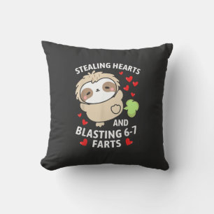 67 Meme Steelt Hartjes Valentijnsdag Luiaard Kinde Kussen