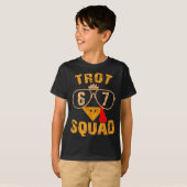 67 Meme Thanksgiving Turkey Trot Squad T-shirt (Voorkant volledig)