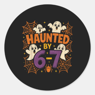 67 Meme Trendy Halloween Grappig Zes Zeven Gen Alp Ronde Sticker
