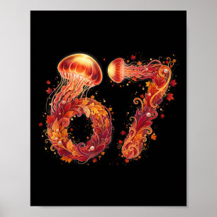 67 Meme Zes Zeven 6 7 Humor Kwal Thanksgiving Poster