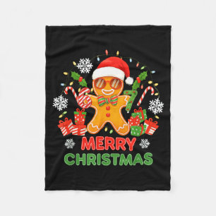 67 Meme Zes Zeven 6 7 Meme Grappig Kerst Gingerb Fleece Deken