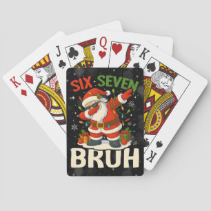 67 Meme Zes Zeven Bruh Grappig Kerstmis 6 7 Pokerkaarten