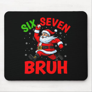 67 Meme Zes Zeven Bruh Kerstman Honkbal Grappige K Muismat
