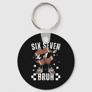 67 Meme Zes Zeven Bruh Shamrock Voetbal St Patric Sleutelhanger