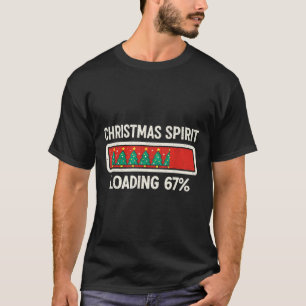 67 Meme Zes Zeven Kerstgeest Laadt Gen Z A T-shirt