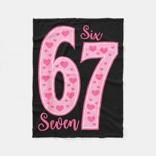 67 Meme Zes Zeven Valentijnsdagen Fleece Deken
