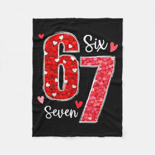 67 Meme Zes Zeven Voor Kinderen Vrouwen Mannen Jon Fleece Deken