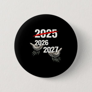 67 Nieuwe 2026 Grappig Nieuwjaarsfeest Zes Zeven M Ronde Button 5,7 Cm
