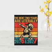 67 Nieuwe 2026 Grappig Oud en Nieuw Feest 6 7 Meme Kaart (Gele Bloem)