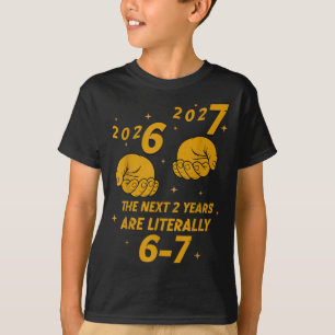 67 Nieuwe 2026 Grappige Jongens Kinderen Nieuwjaar T-shirt