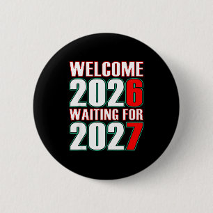 67 Nieuwjaar Welkom 2026 Trendy Gen Alpha Jargon  Ronde Button 5,7 Cm
