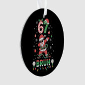 67 Noël Bruh 6 7 Mème drôle Santa Dabbing (devant)