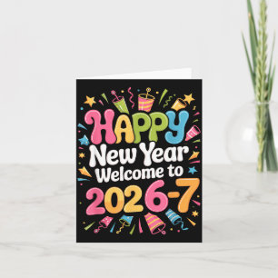 67 Oud en Nieuw - Gelukkig Nieuwjaar 2026-7 Grappi Kaart