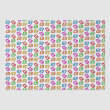 "67" Papier de soie confetti viral